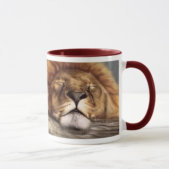 Mug Lion de sommeil (Droite)