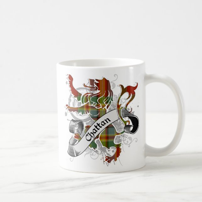 Mug Lion de tartan de Chattan (Droite)