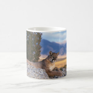 Mug Lion en céramique de Tasse-Montagne de café