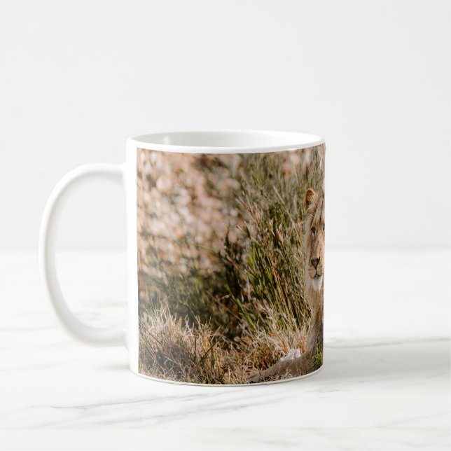 MUG LION EN GRAS (Gauche)