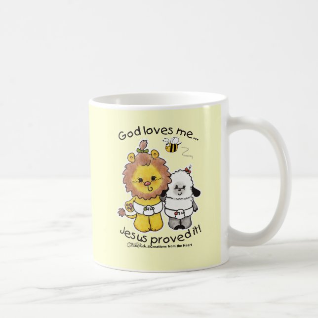 Mug Lion et agneau (Droite)