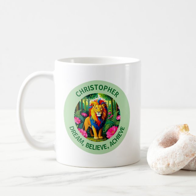 Mug Lion Fairy Royal Gros Chat (Avec donut)