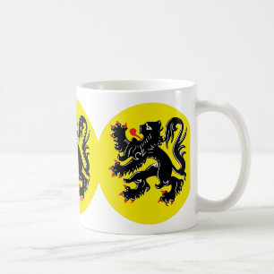 Mug Lion flamand de Flandre cafemok standard