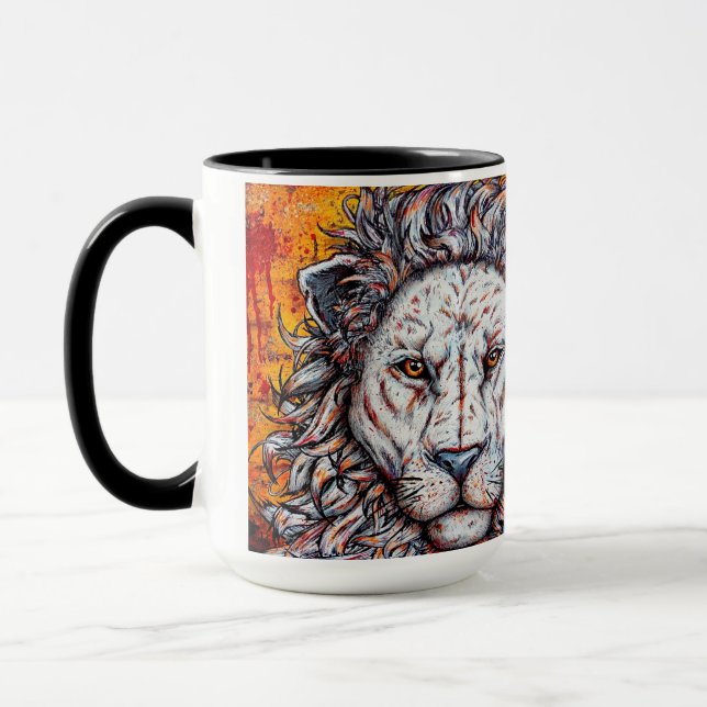 Mug Lion givre (Gauche)