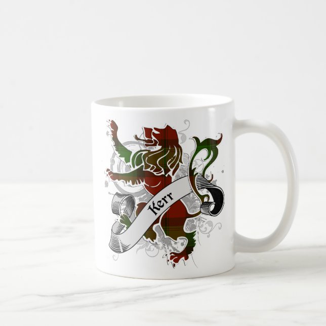 Mug Lion Kerr Tartan (Droite)