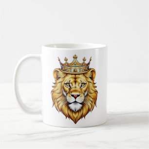 Mug Lion King Tête jaune Luxe