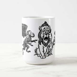 Mug Lion lâche, singes volants à ailes magicien d'Oz