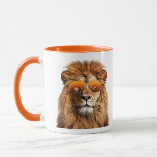 Mug Lion lunettes de soleil