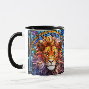 Mug Lion Majestueux En Verre Tissan