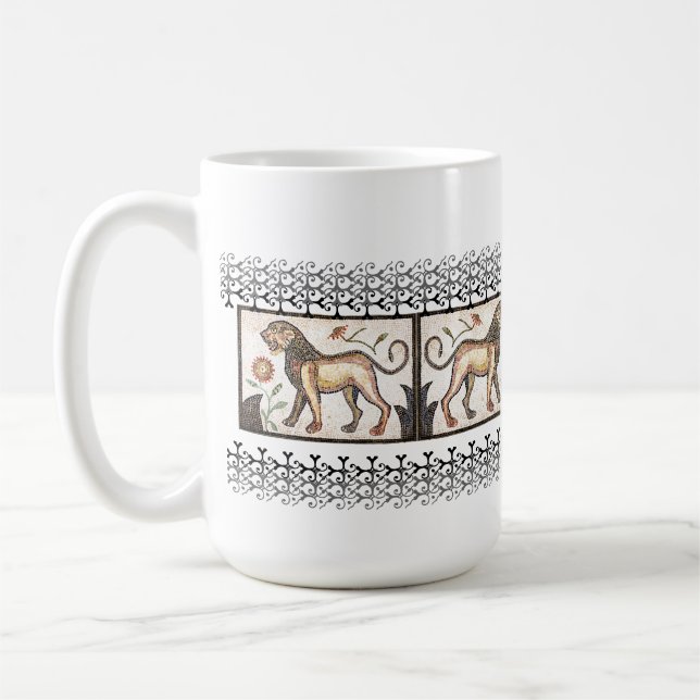 Mug Lion - mosaïque (Gauche)