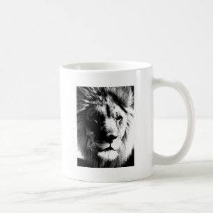 Mug Lion noir et blanc