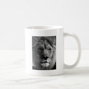 Mug Lion noir et blanc