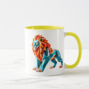 Mug Lion puissant roi des animaux.