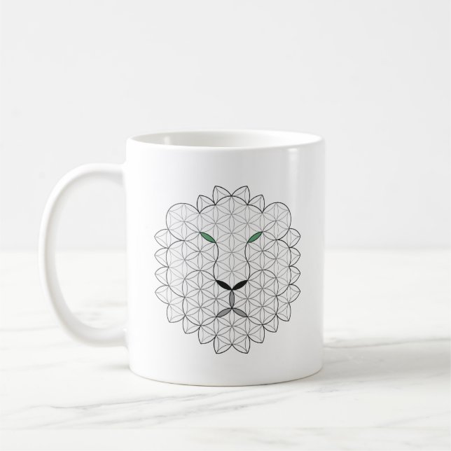Mug Lion Sacré, B01BW. (Gauche)