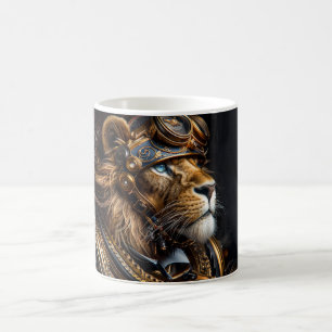 Mug Lion Steampunk