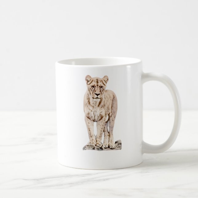 Mug Lionne majestueuse (Droite)