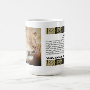 Mug Lionne sur sa mise à mort