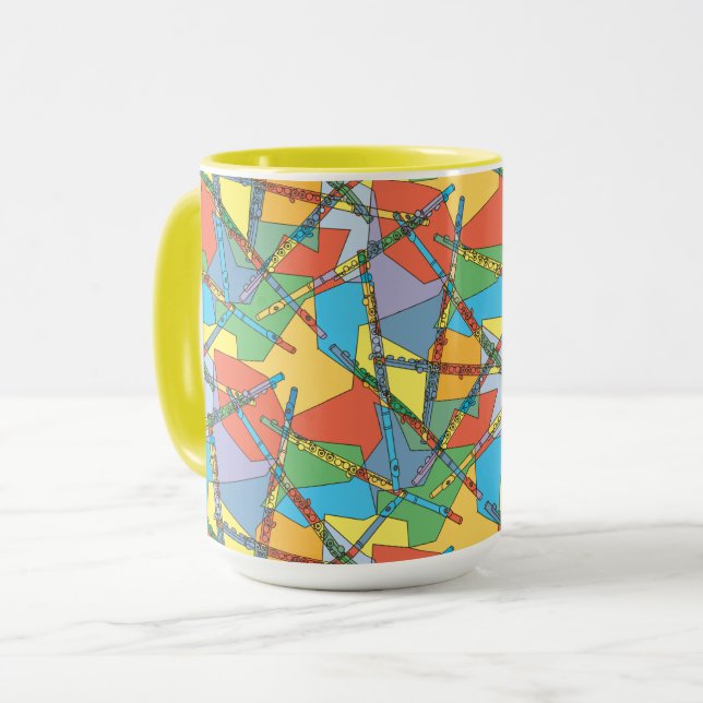 Mug Liquides de chevauchement (Devant gauche)