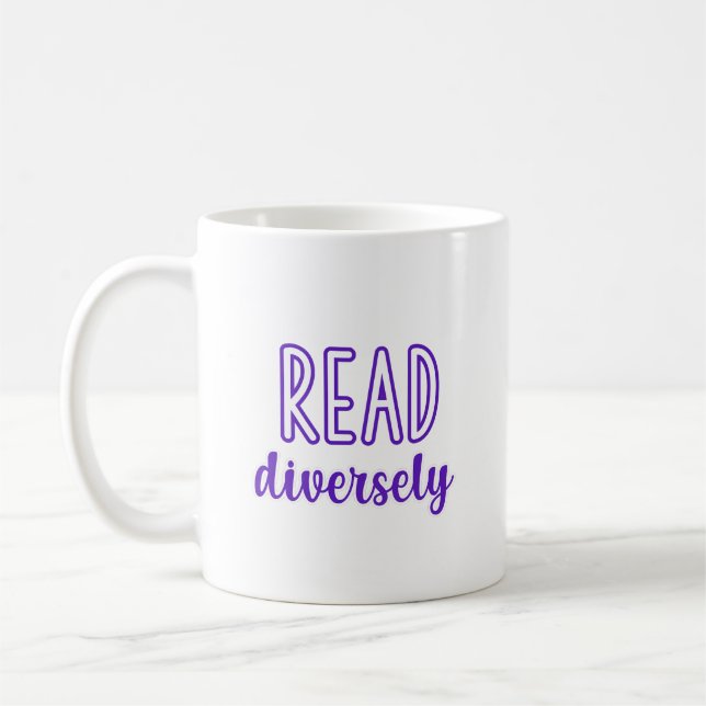 Mug Lire diversement (Gauche)