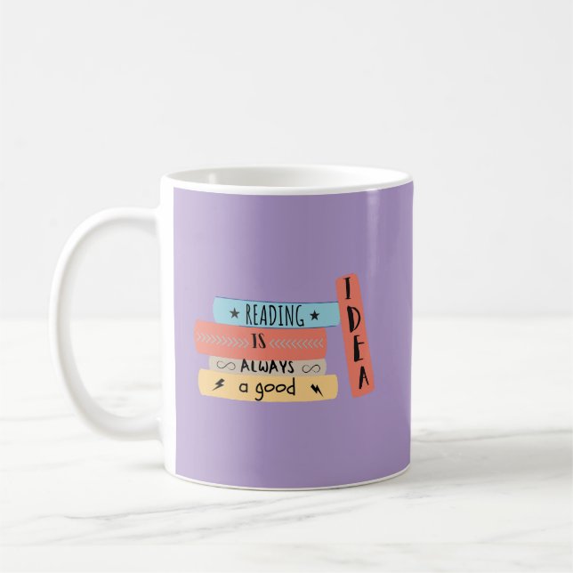 Mug Lire est toujours une bonne idée Livre Amateurs de (Gauche)