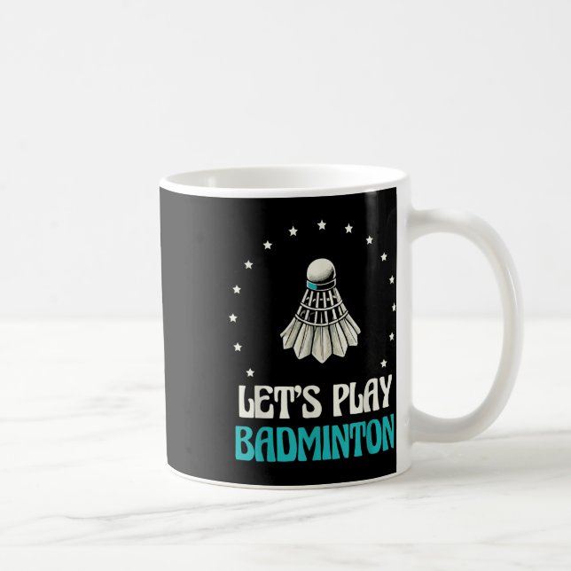 Mug Lire les étoiles de Volant de badminton (Droite)