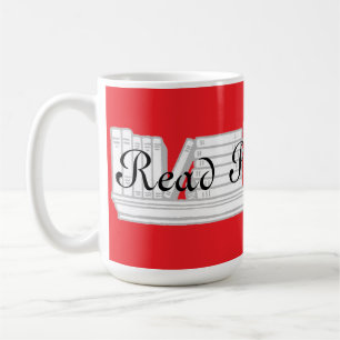 Mug Lire les gens Lire le rouge