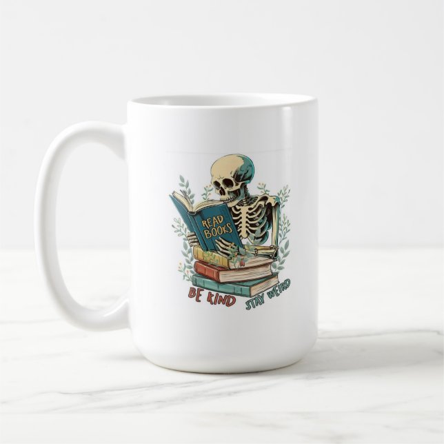 Mug Lire les livres (Gauche)
