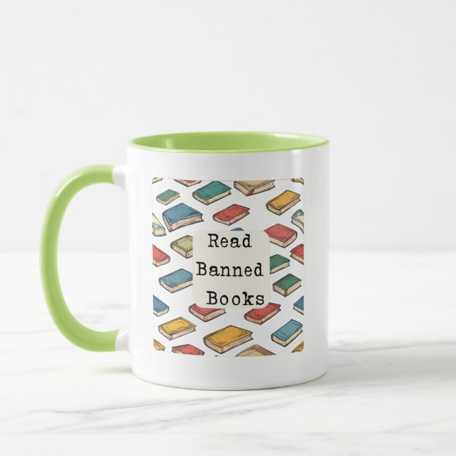 Mug Lire les livres interdits (Gauche)