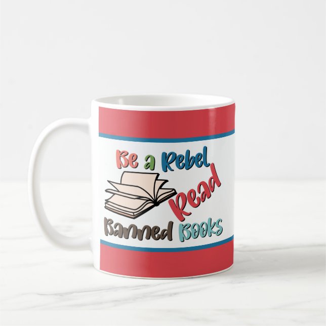 Mug Lire les livres interdits (Gauche)
