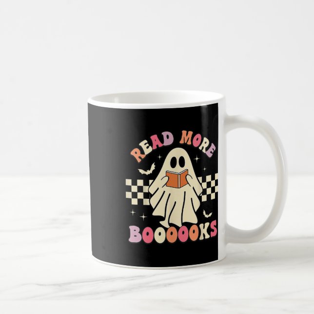 Mug Lire Plus Boooooooks Jote Ghost Lire Plus Booooooo (Droite)
