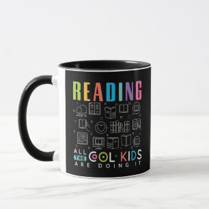 Mug Lire tous les enfants cool le font les amateurs de