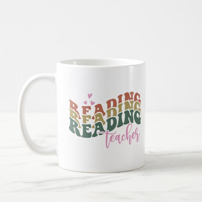 Mug Lire Tshirt enseignant (Gauche)