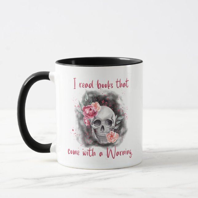 Mug Lire un cadeau, Louveur de livre, Cadeau pour lect (Gauche)