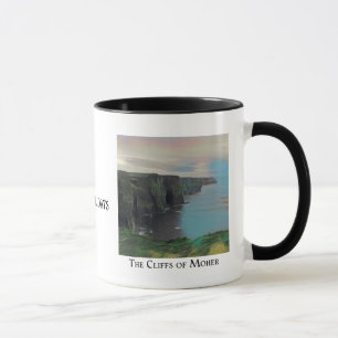 Mug L'Irlande pendant des vacances - falaises de Moher