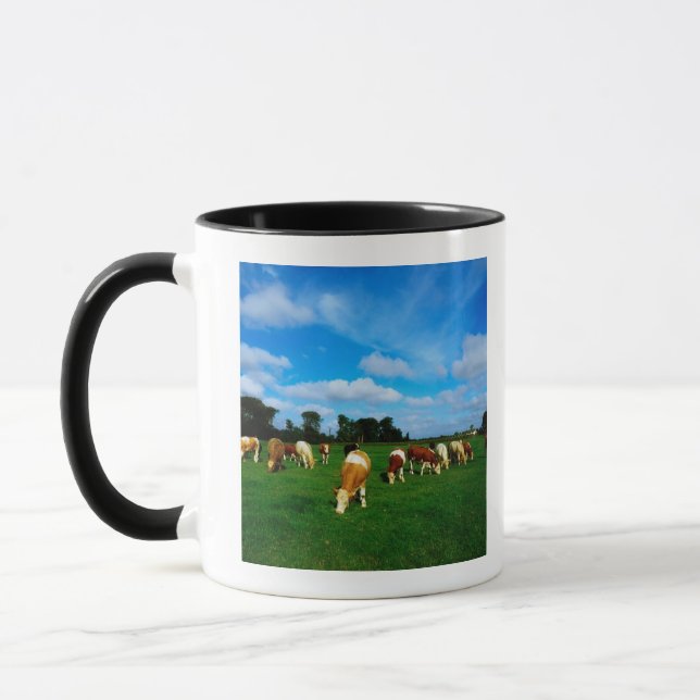 Mug L'Irlande, troupeau de pâturage de bétail (Gauche)