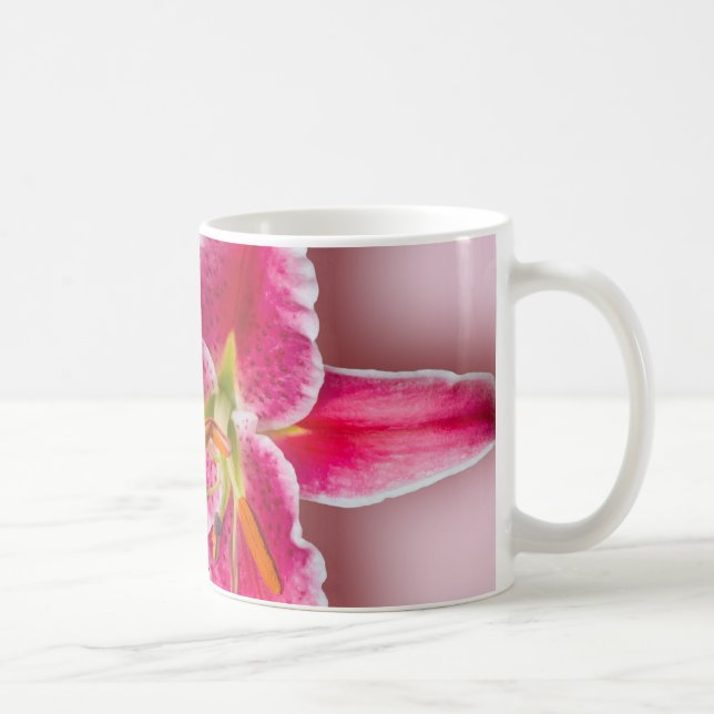 Mug Lis et bourgeon roses d'astronome (Droite)
