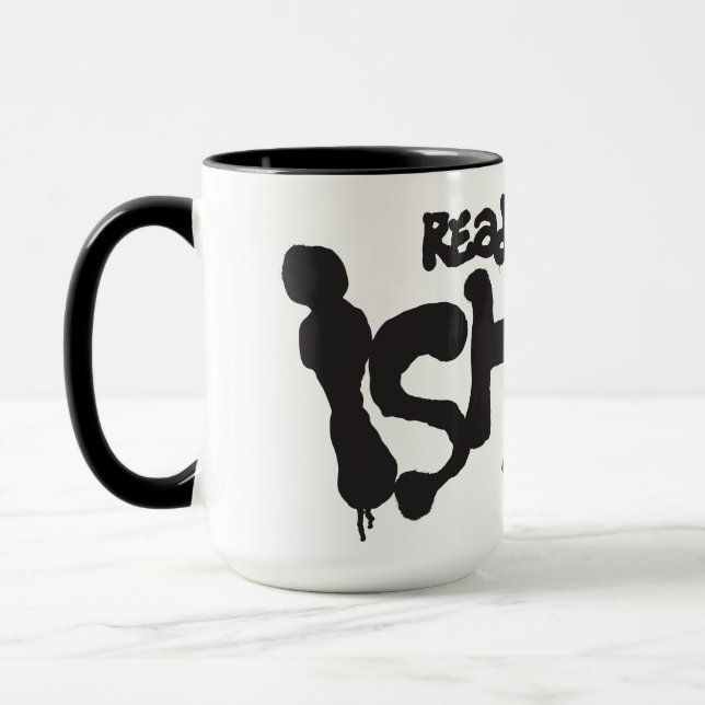 Mug Lisez ishmael par Daniel Quinn (Gauche)