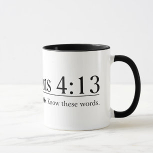 Mug Lisez le 4h13 de Philippiens de bible