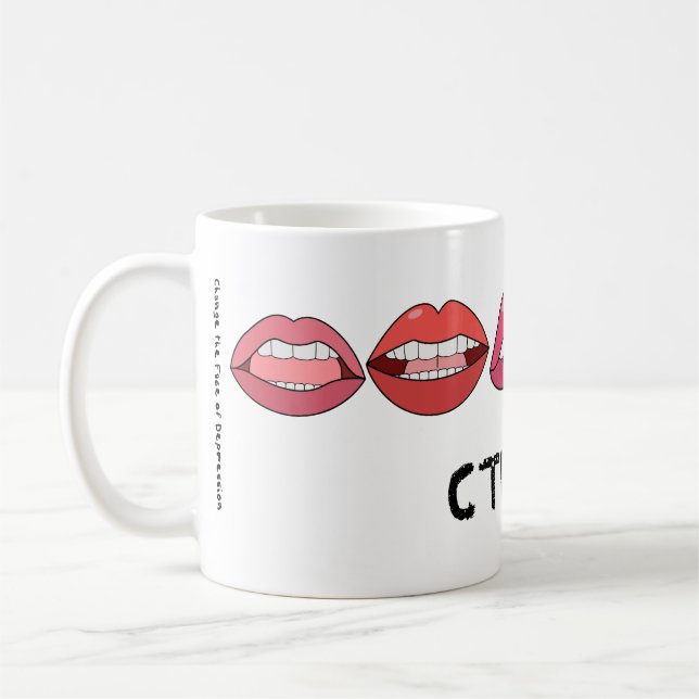 Mug Lisez mes lèvres (Gauche)