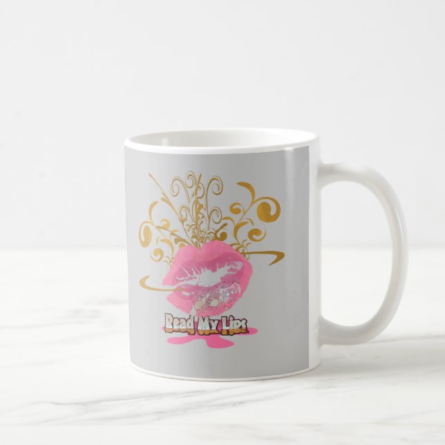 Mug Lisez mes lèvres (Droite)