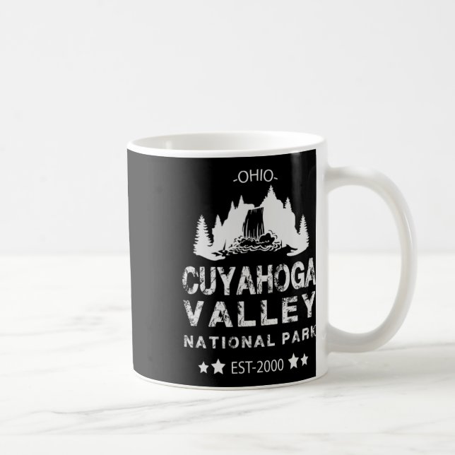 Mug Lisière d'arbres avec cascade Parc national de la  (Droite)