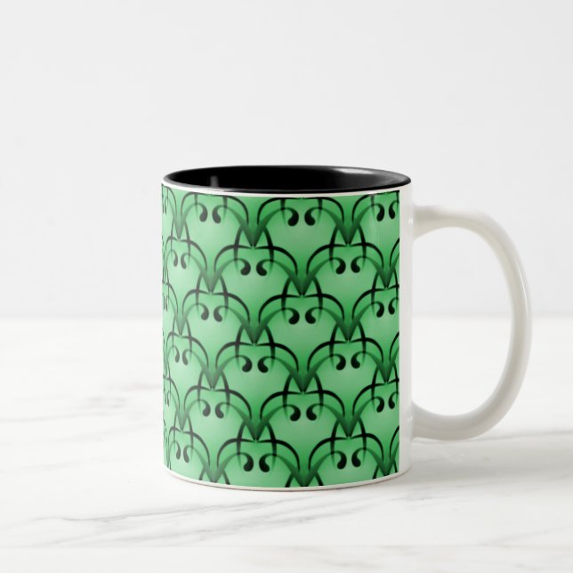 Mug liss sophistiqué, Vert clair (Droit)