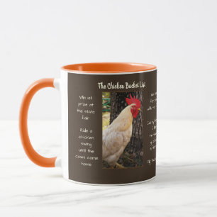 Mug Liste des seaux de poulet en boîte
