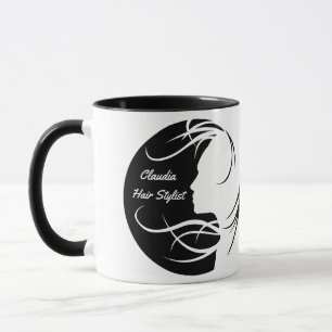 Mug Liste d'étoiles de cheveux personnalisée
