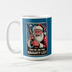 Mug Liste naughty Santa Gun Deuxième Amendement