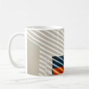Mug Lit blanc et rouge noir