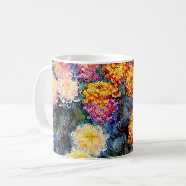 Mug Lit de Chrysanthemums par Monet (Devant gauche)
