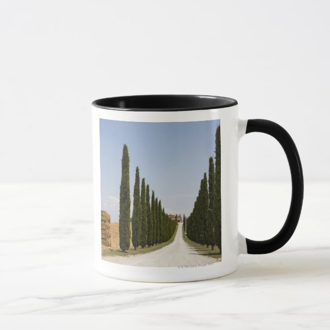 Mug L'Italie. La Toscane. Val D'Orcia (vallée d'Orcia) (Droite)