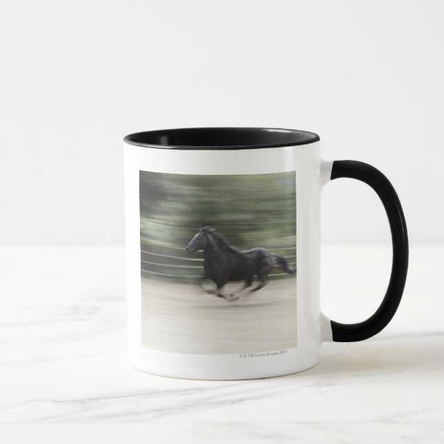 Mug L'Italie, Latium, galoper de cheval de Maremma (Droite)