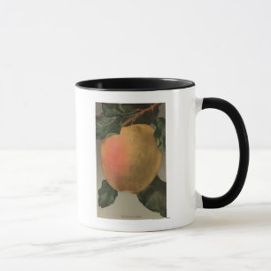 Mug Lithographie de Chromo de fruit de Belleflower